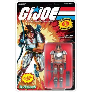 G.I. Joe - ReAction+ Wv9 - Zartan (Comic)  COLLECTIBLES